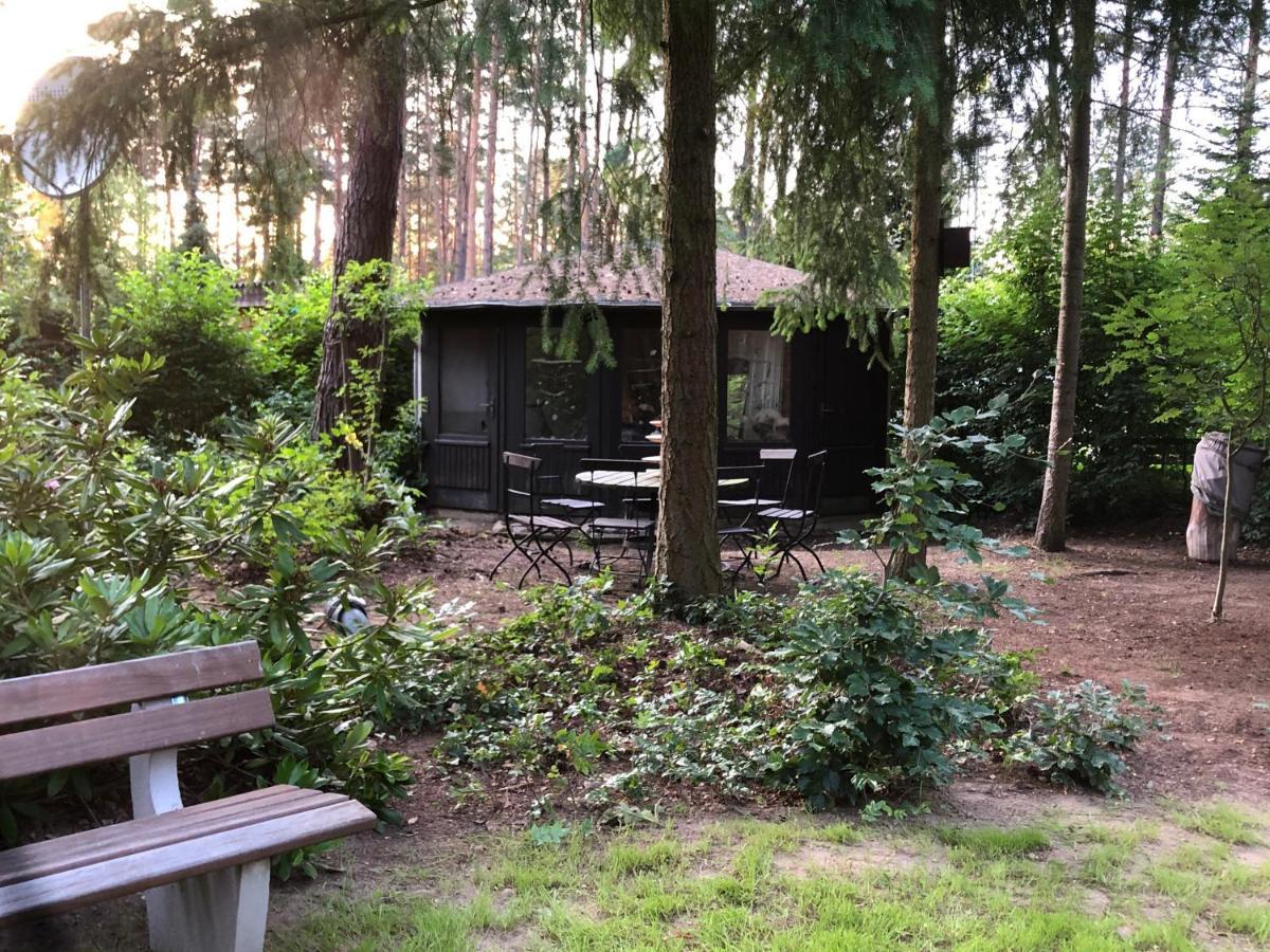 Ferienhaus Reetdach 1300Qm Privatgrundstueck Bootssteg Sauna Templin Luebbesee Uckermark Erholung Pur Seenplatte Petersdorf  ภายนอก รูปภาพ